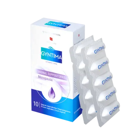 Gyntima Vaginal Suppositories Εμμηνόπαυση