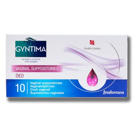 Gyntima Vaginal Suppositories Deo